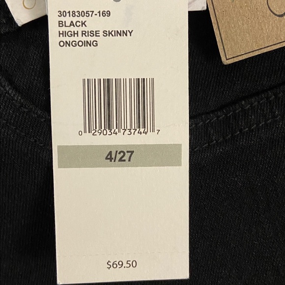 Jessica Simpson Infinite High Rise Skinny Jeans - Picture 9 of 9